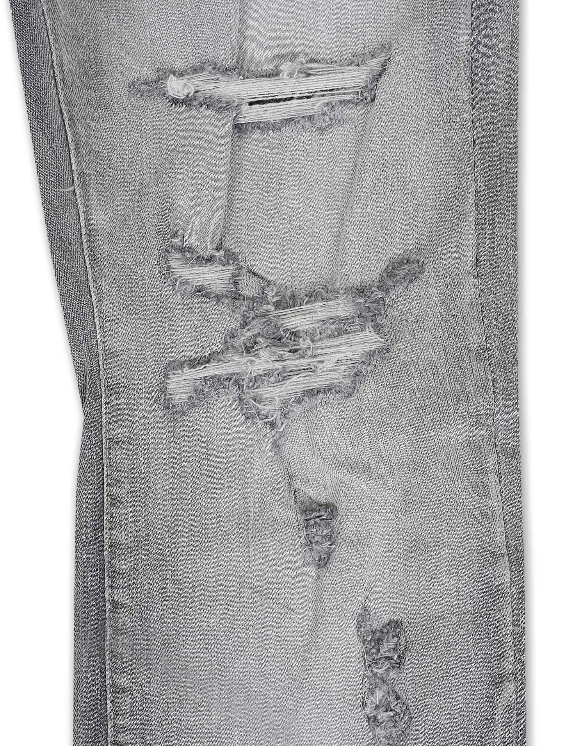 Jordan Craig  Super Skinny Stacked Jean - Cement Wash Denim Exchange
