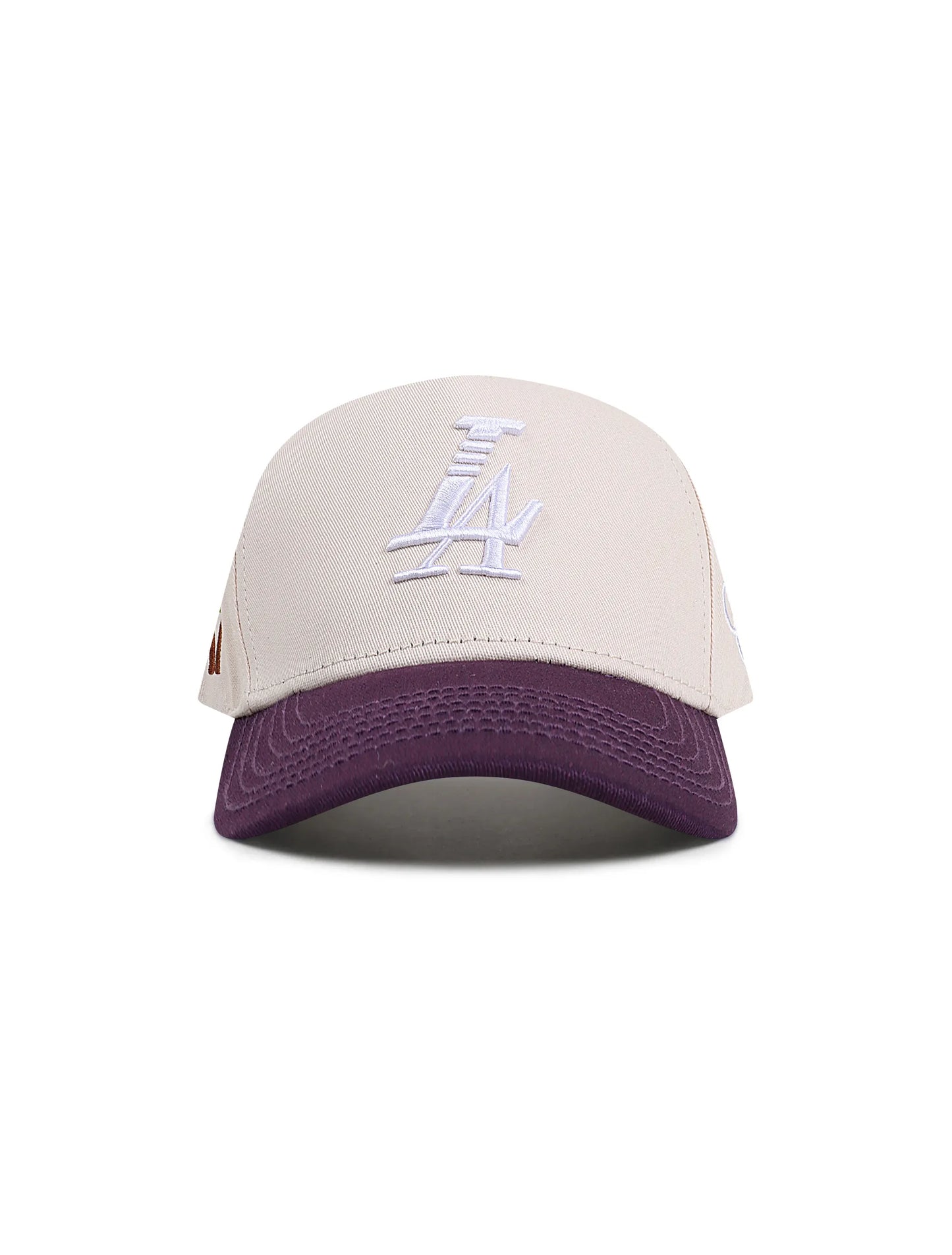 Reference Mens Paradise LA Hat - Cream/Purple Denim Exchange