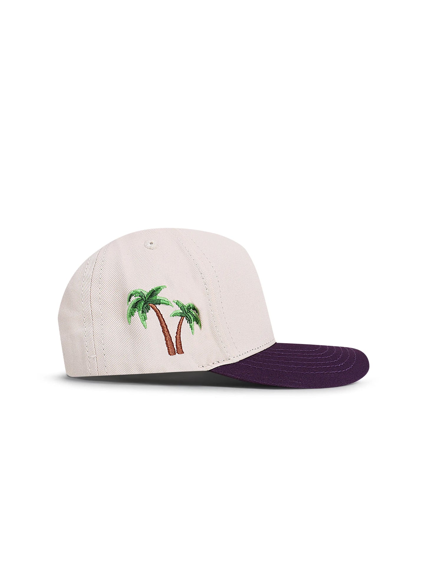 Reference Mens Paradise LA Hat - Cream/Purple Denim Exchange