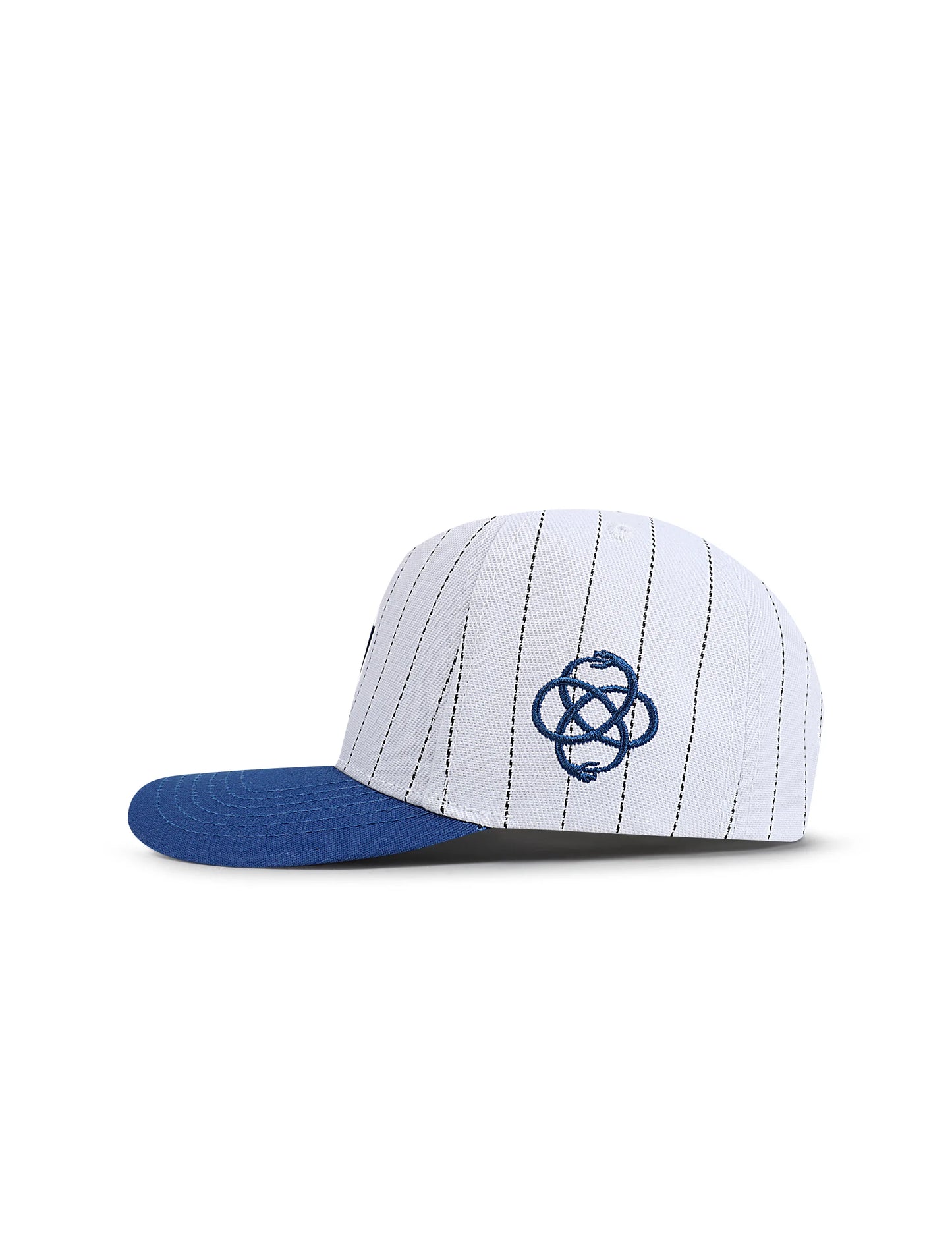 Reference Mens Paradise LA Pinstripe Hat - White/Blue Denim Exchange