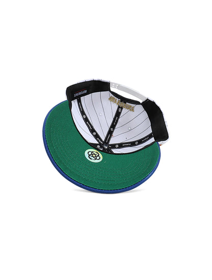 Reference Mens Paradise LA Pinstripe Hat - White/Blue Denim Exchange