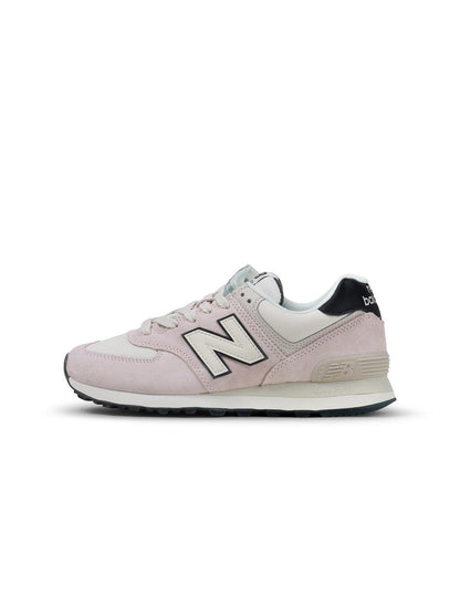 New Balance Womens 574 - Washed Pink Denim Exchange