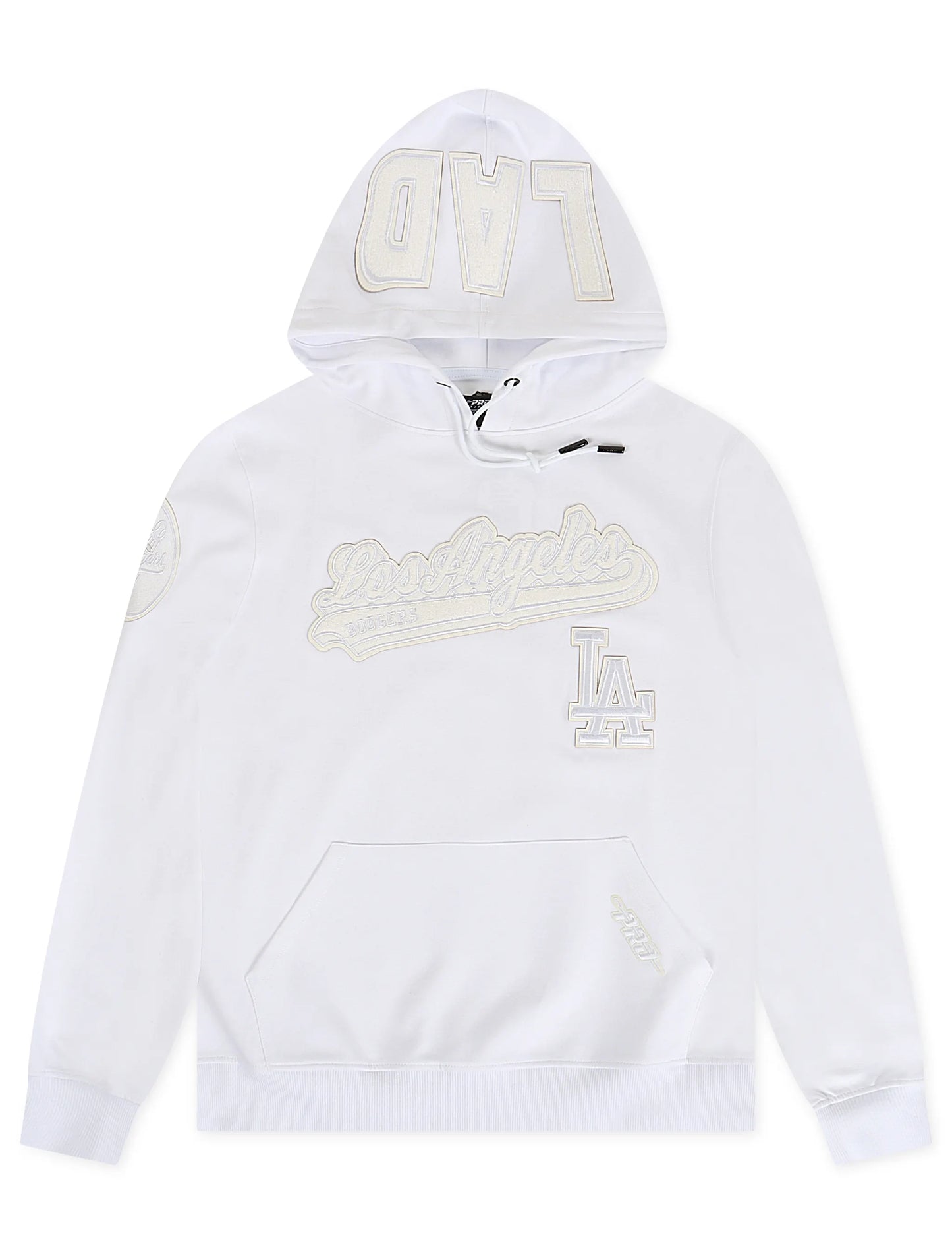 Pro Standard LA Dodgers White Out Hoodie - White Denim Exchange