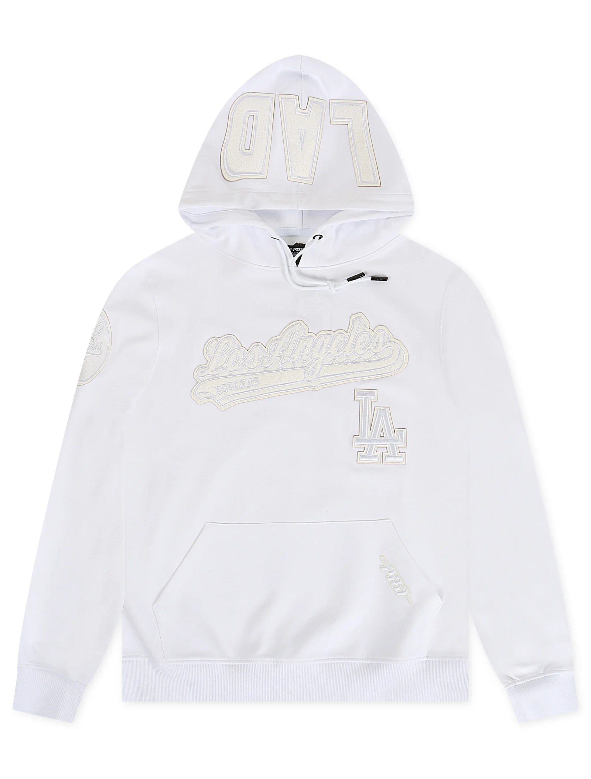 Pro Standard LA Dodgers White Out Hoodie - White Denim Exchange