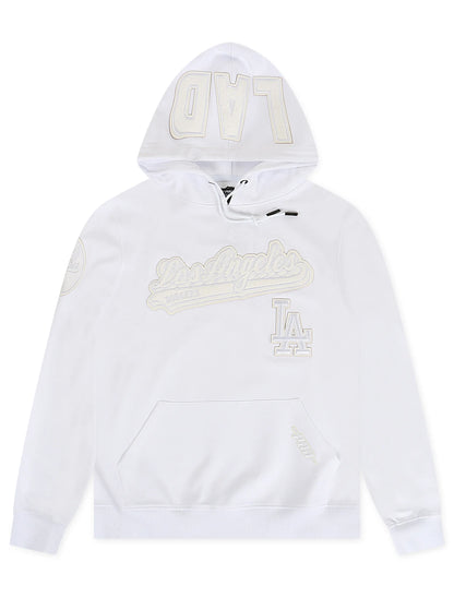 Pro Standard LA Dodgers White Out Hoodie - White Denim Exchange
