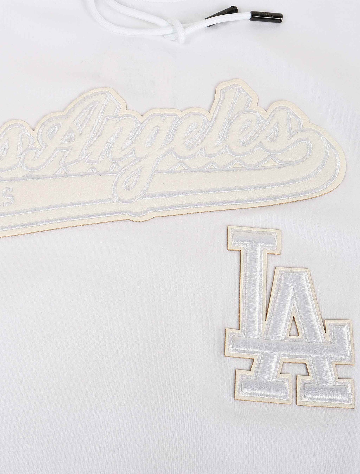 Pro Standard LA Dodgers White Out Hoodie - White Denim Exchange
