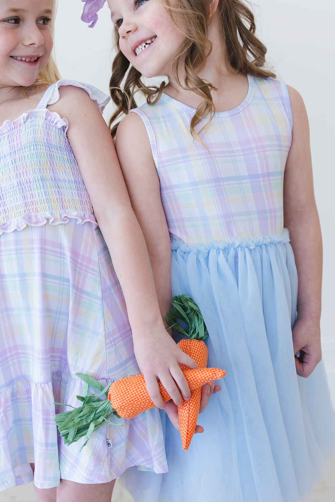 Pastel Prep - Smocked Dress Blush Lotus
