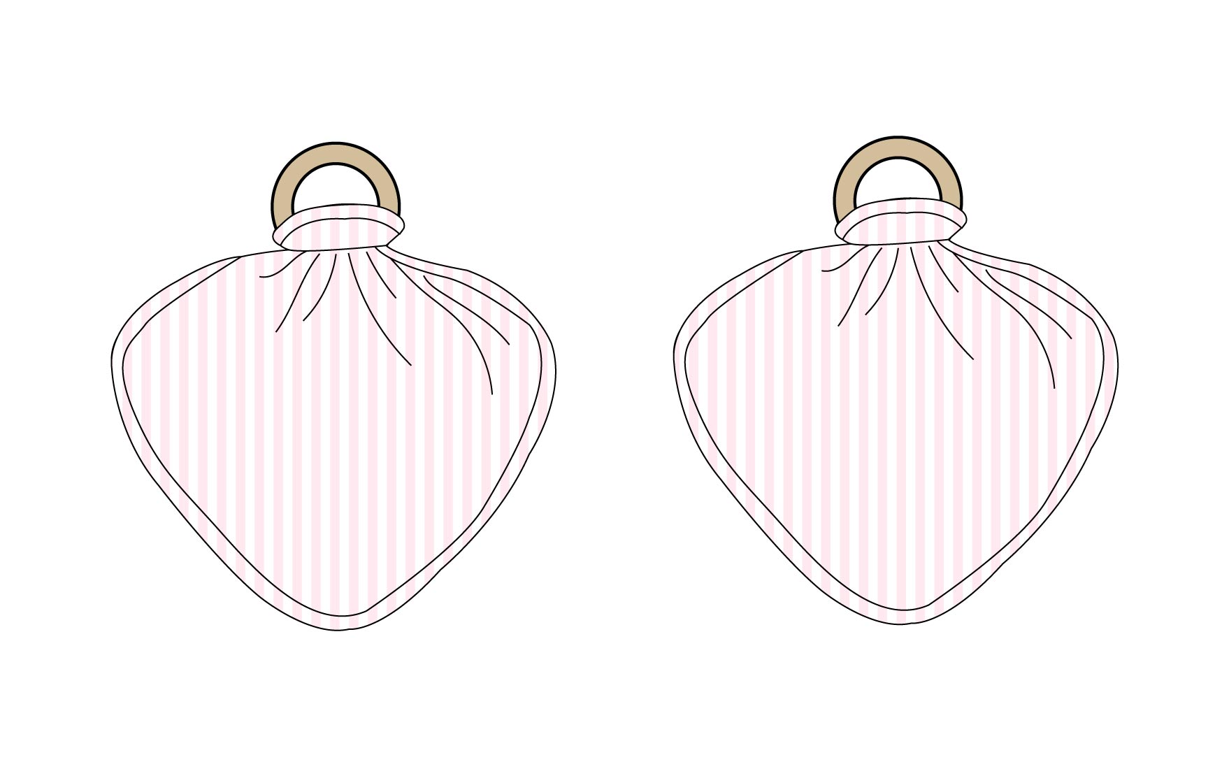 Pink Stripes - Lovey Blush Lotus