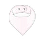 Pink Stripes - Bib Blush Lotus