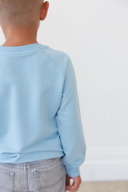 Portorosso Sky - Cloud Terry Sweatshirt Blush Lotus