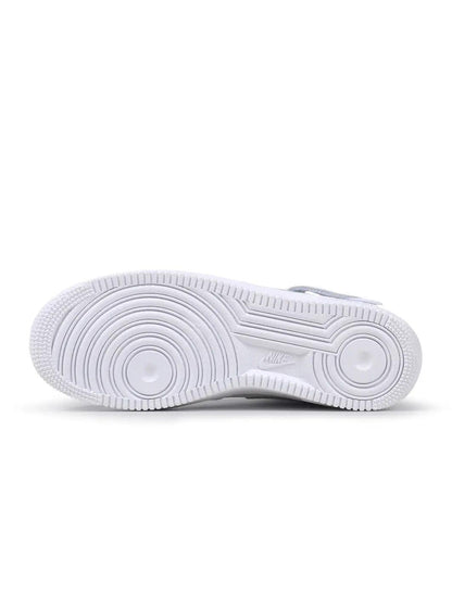 Nike Mens Air Force 1 Mid '07  White/White Denim Exchange