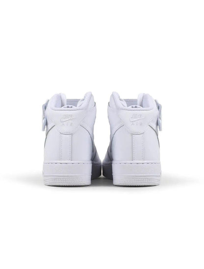 Nike Mens Air Force 1 Mid '07  White/White Denim Exchange