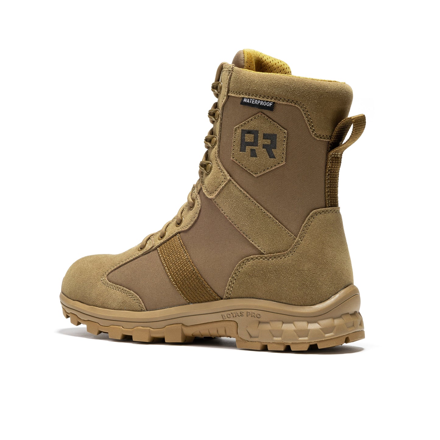 ROCKROOSTER Colmar Coyote 8 inch Suede Leather Waterproof Tactical & Military Boots AB500 Rock Rooster Footwear Inc