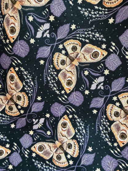 Moth Midi Dress Retrolicious