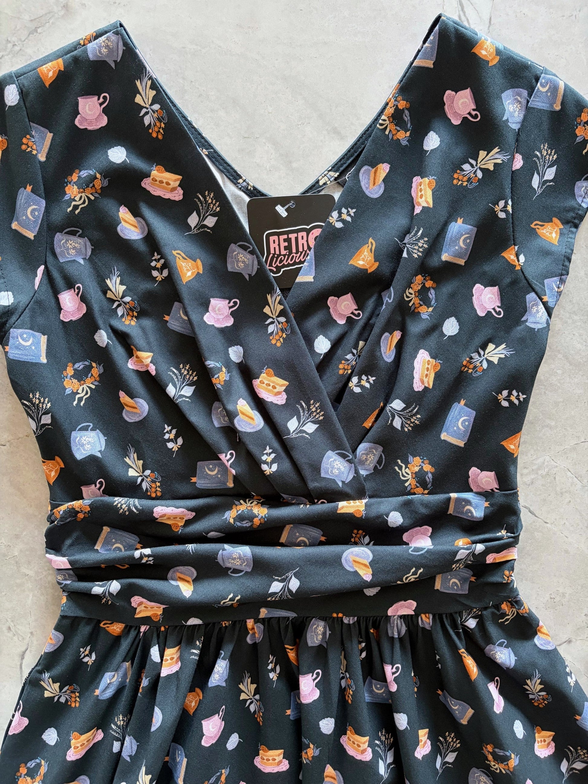 Tea Party Greta Dress Retrolicious