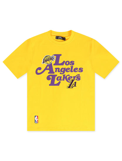 Pro Standard LA Lakers Souvenir Tee - Gold Denim Exchange