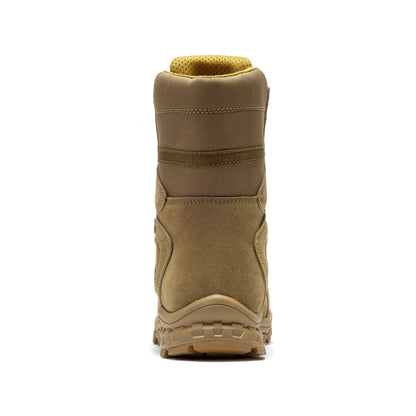 ROCKROOSTER Colmar Coyote 8 inch Suede Leather Waterproof Tactical & Military Boots AB520 Rock Rooster Footwear Inc