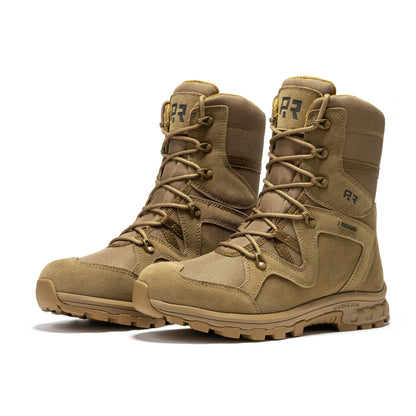 ROCKROOSTER Colmar Coyote 8 inch Suede Leather Waterproof Tactical & Military Boots AB520 Rock Rooster Footwear Inc