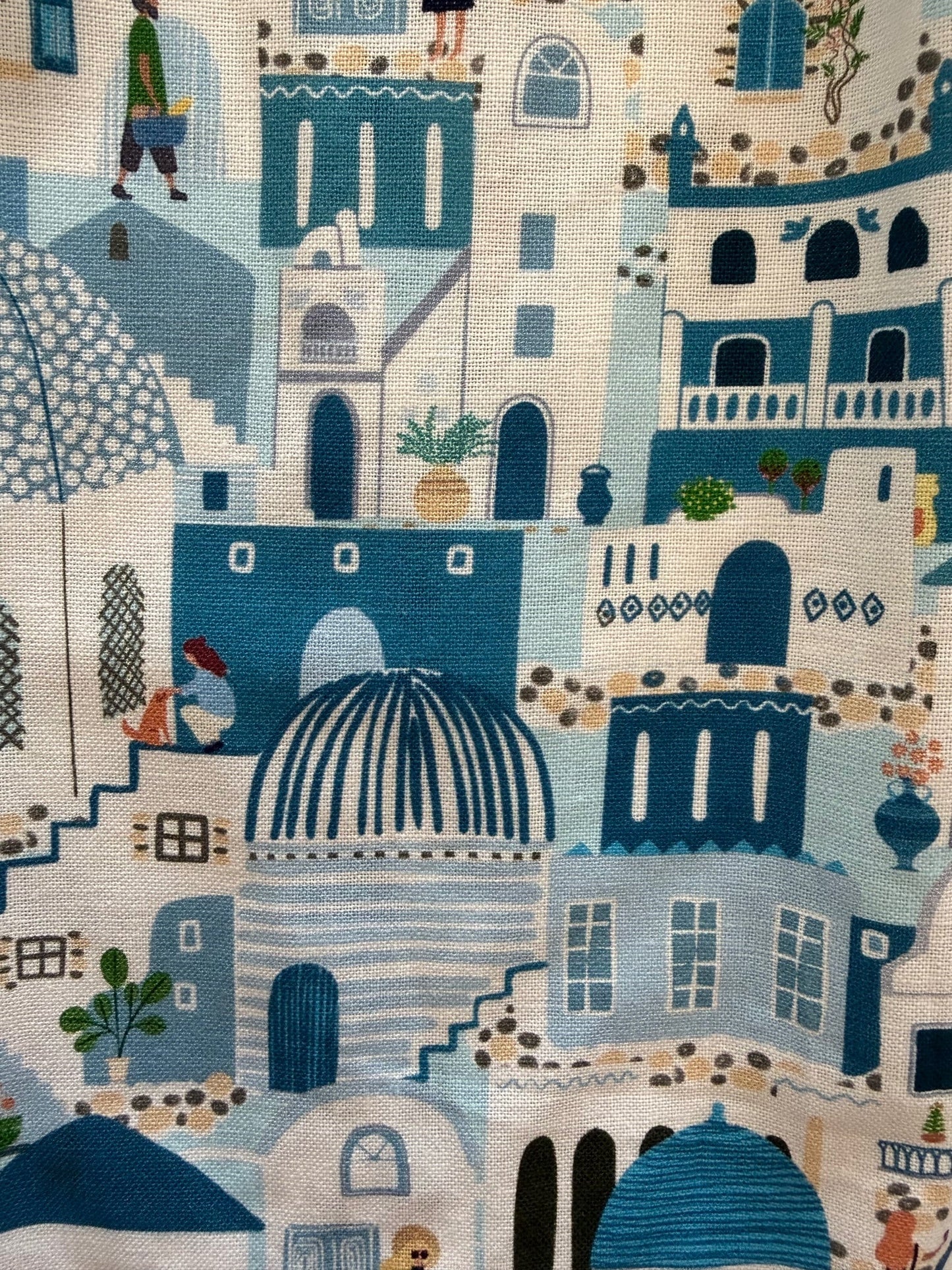 Santorini Collared Dress Retrolicious
