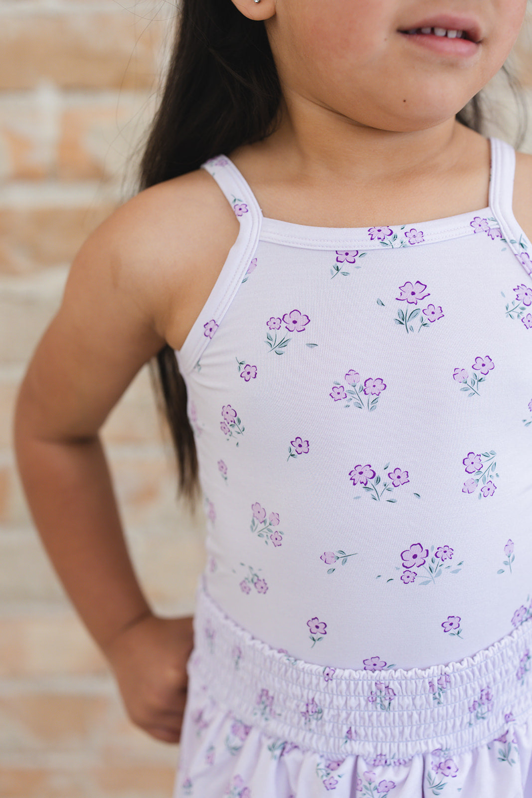Aisley - Bamboo Tank Blush Lotus