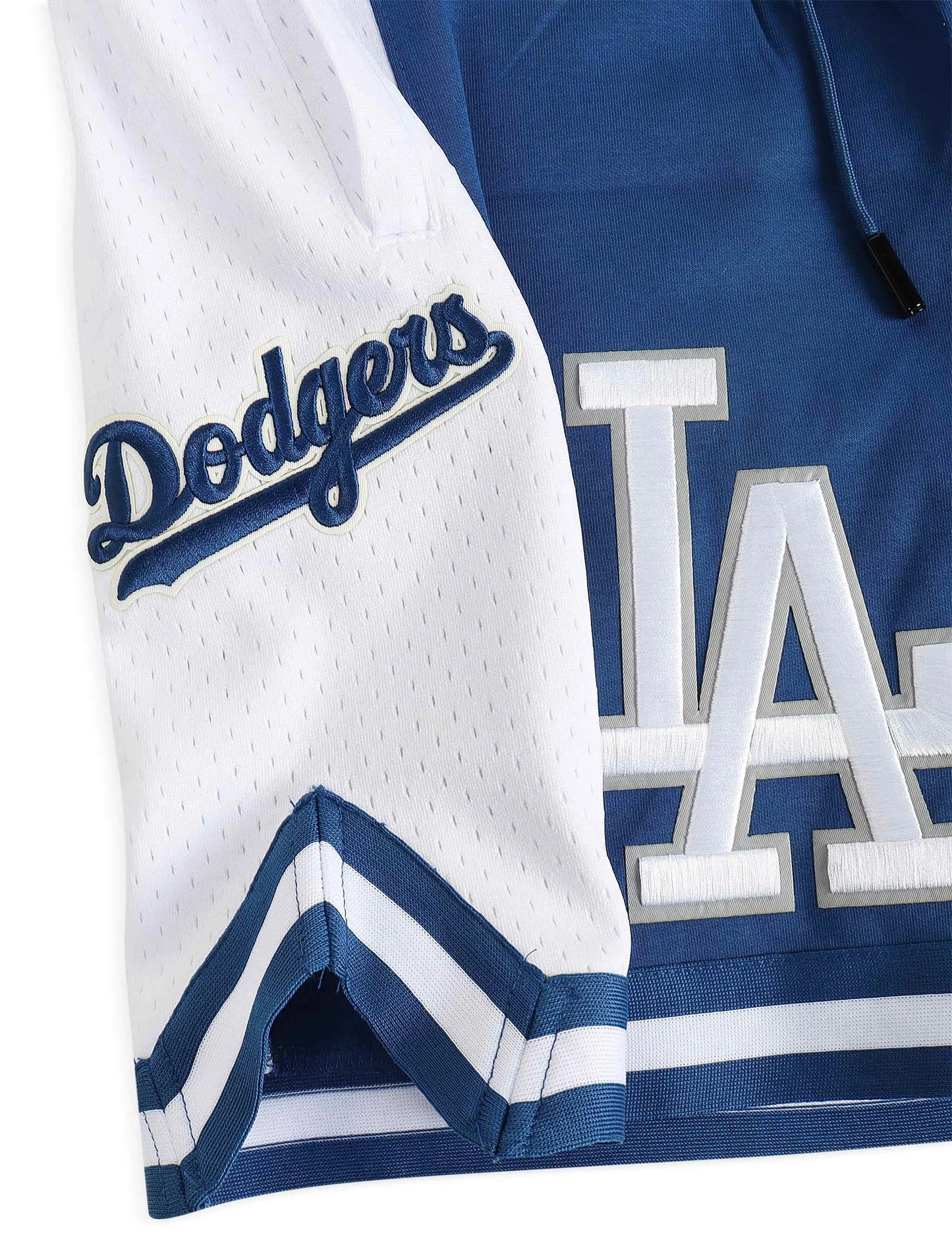 Pro Standard LA Dodgers City Script Tail Shorts - Royal Blue Denim Exchange