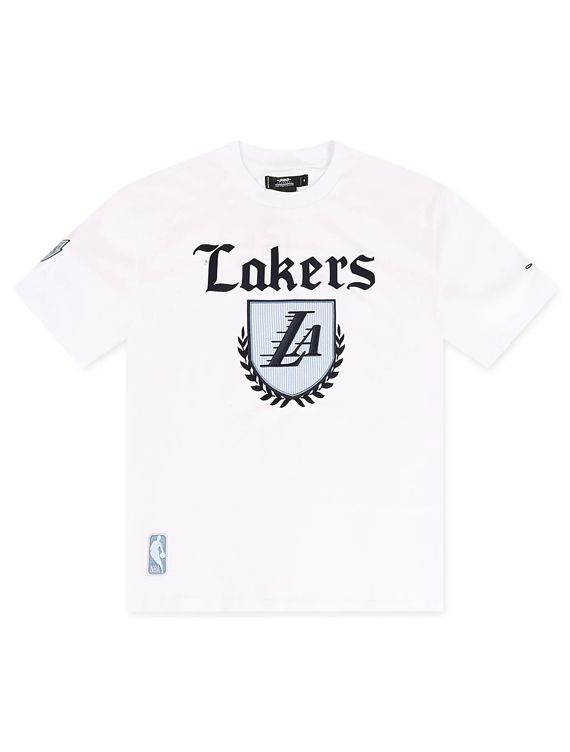 Pro Standard LA Lakers Country Club Tee - White Denim Exchange
