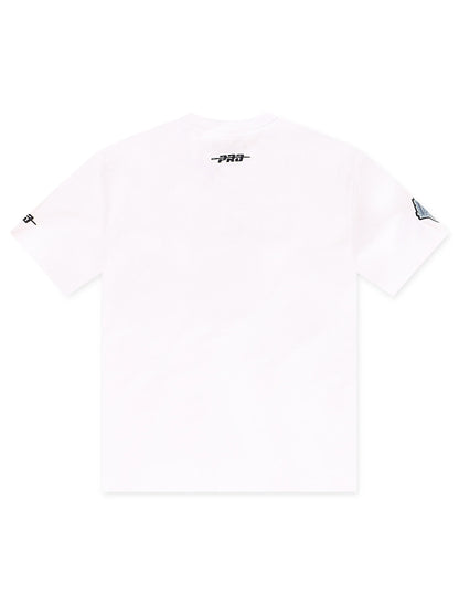 Pro Standard LA Lakers Country Club Tee - White Denim Exchange