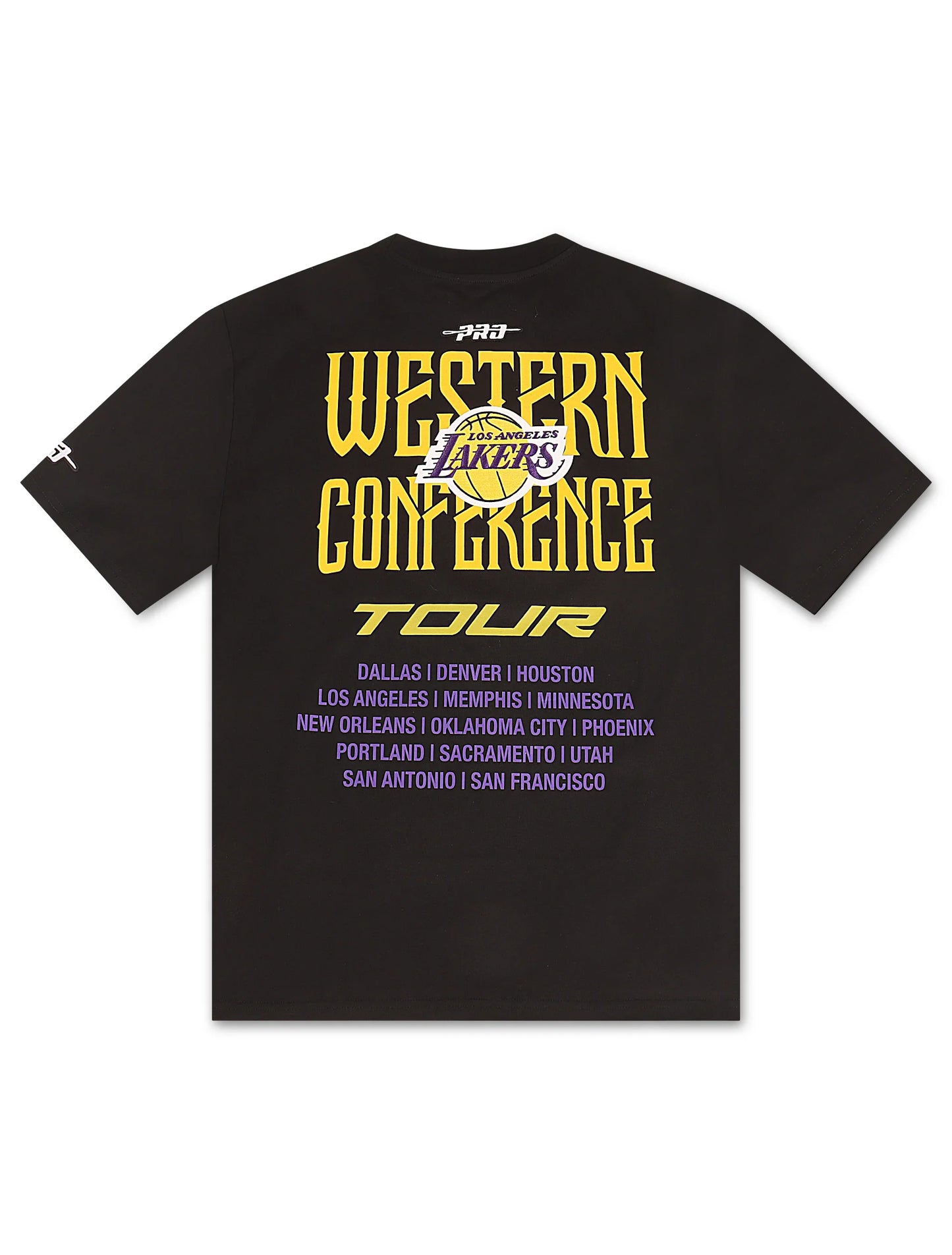 Pro Standard LA Lakers City Tour Tee - Black Denim Exchange