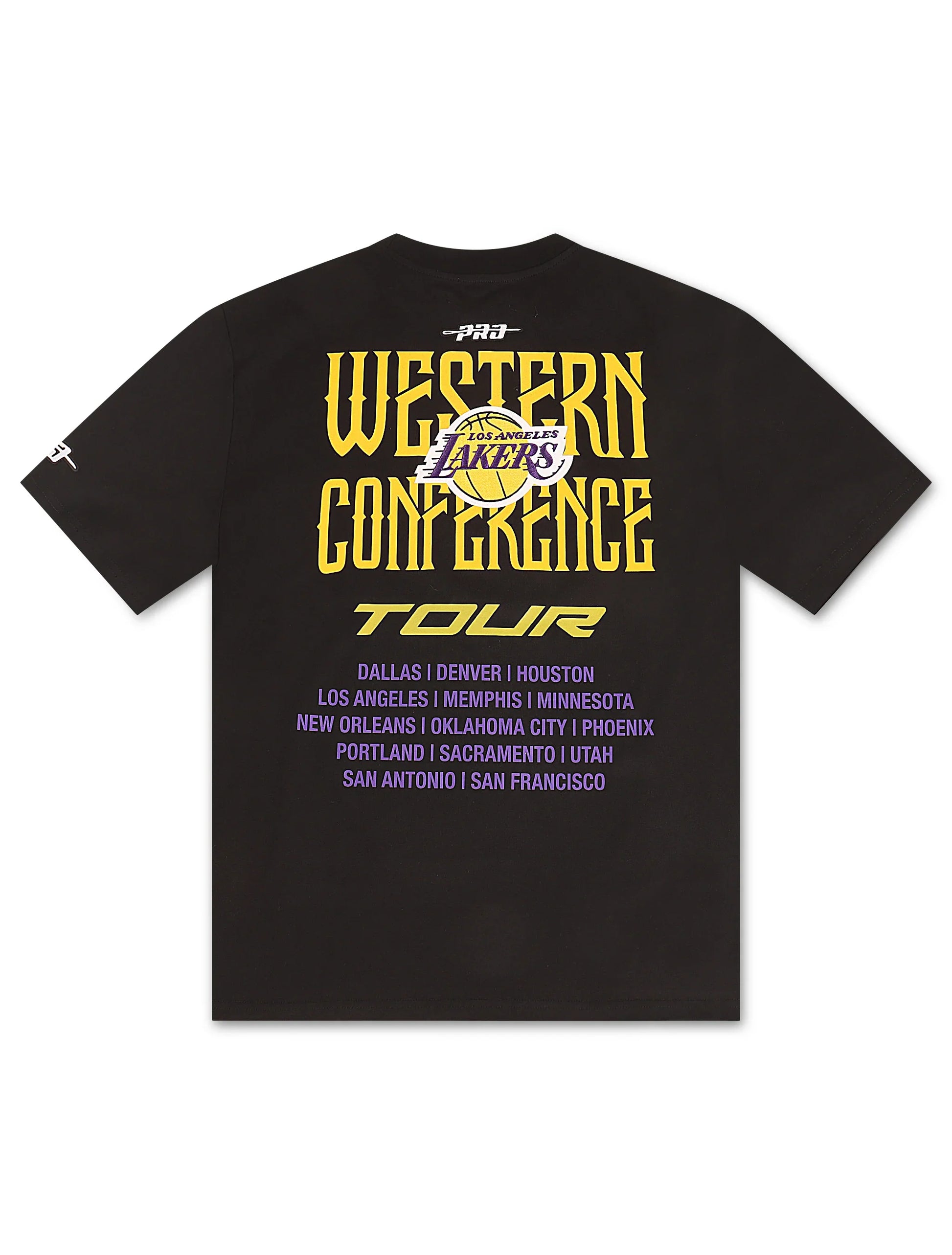 Pro Standard LA Lakers City Tour Tee - Black Denim Exchange
