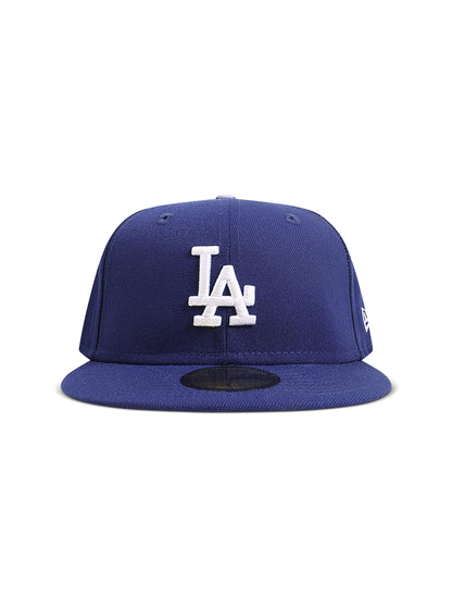 New Era 5950 LA Dodgers Hat - Royal Blue Denim Exchange
