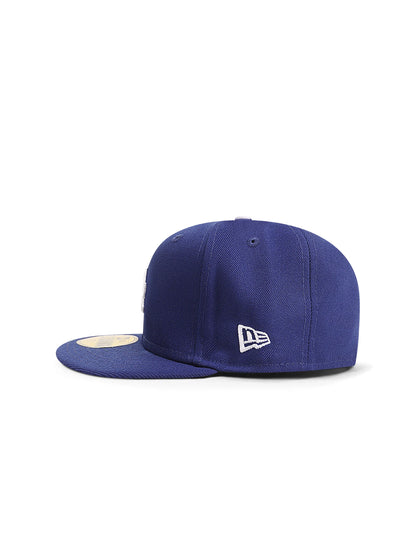 New Era 5950 LA Dodgers Hat - Royal Blue Denim Exchange