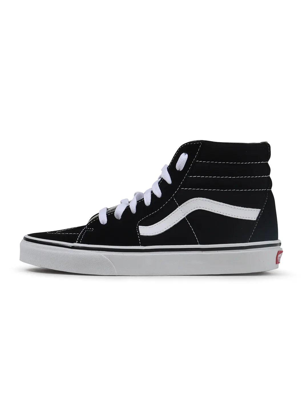 Vans Mens Sk8-Hi Classic  - Black/White Denim Exchange