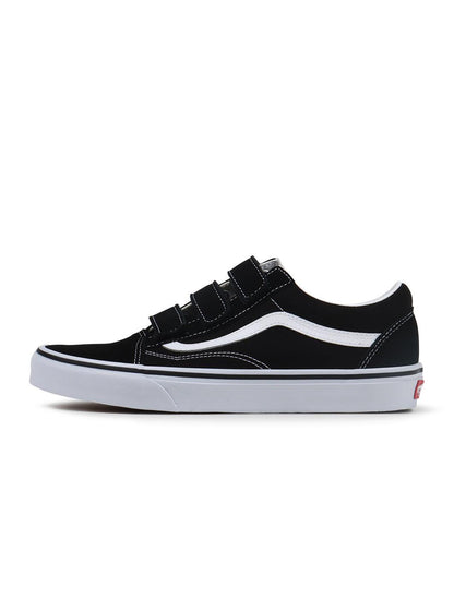 Vans Mens Old Skool Strap - Black/White Denim Exchange