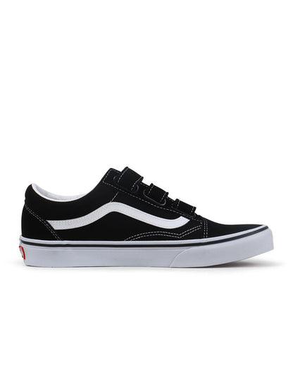 Vans Mens Old Skool Strap - Black/White Denim Exchange