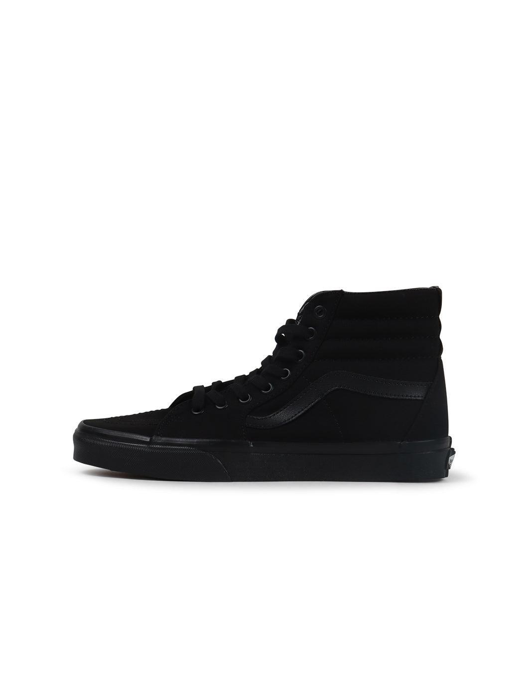 Vans Big Kids Sk8-Hi - Black Denim Exchange