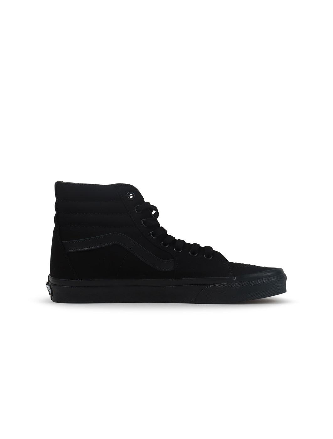 Vans Big Kids Sk8-Hi - Black Denim Exchange