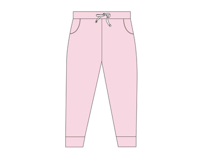 Ballet Blush - Cloud Terry Jogger Blush Lotus