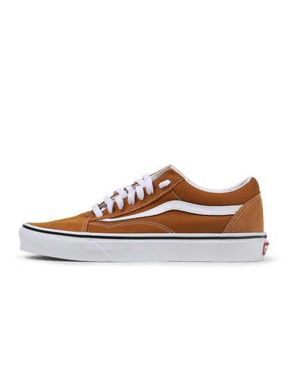 Vans Mens Old Skool - Golden Brown Denim Exchange