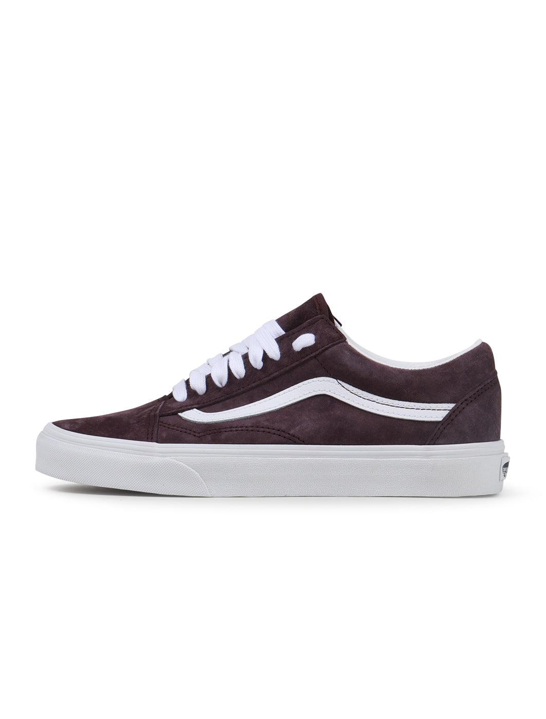 Vans Mens Old Skool - Pig Suede/Wine Tasting Denim Exchange