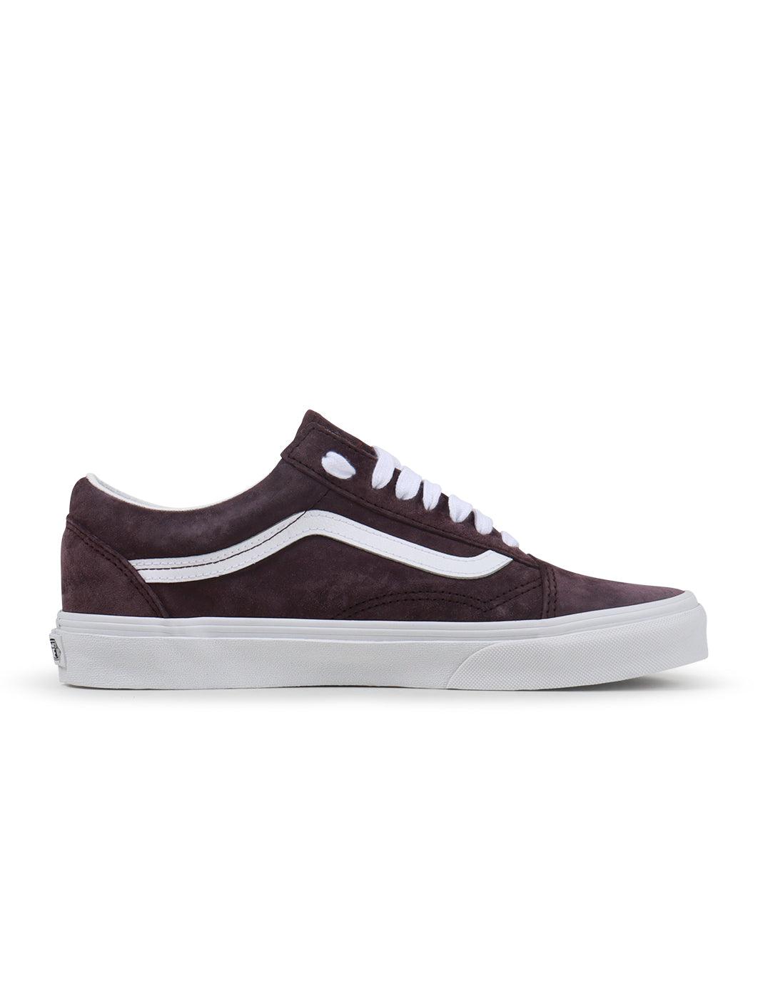 Vans Mens Old Skool - Pig Suede/Wine Tasting Denim Exchange