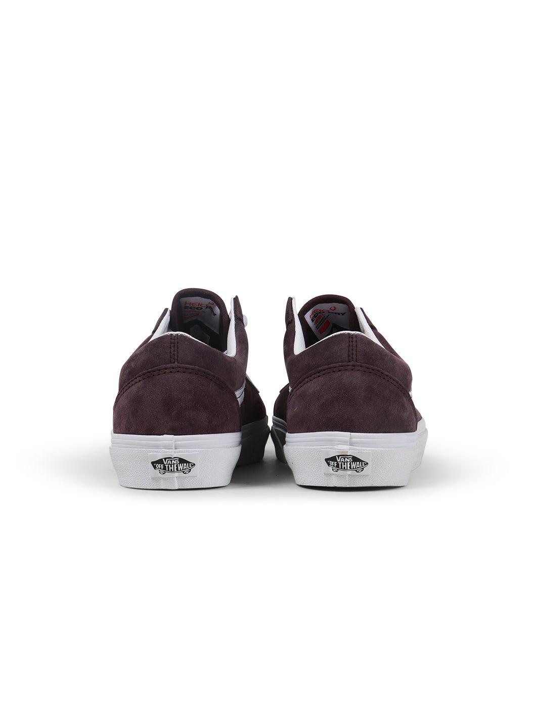 Vans Mens Old Skool - Pig Suede/Wine Tasting Denim Exchange