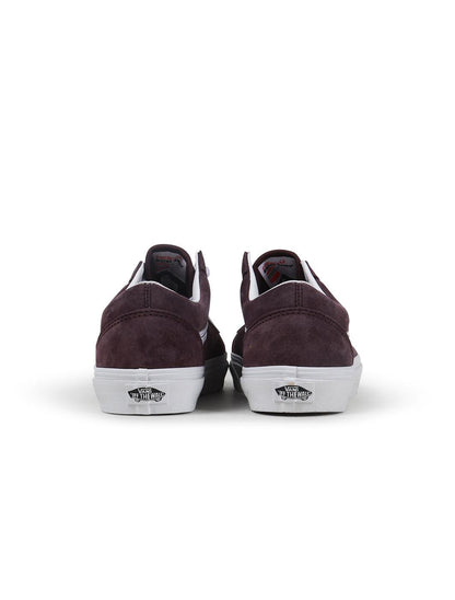 Vans Mens Old Skool - Pig Suede/Wine Tasting Denim Exchange