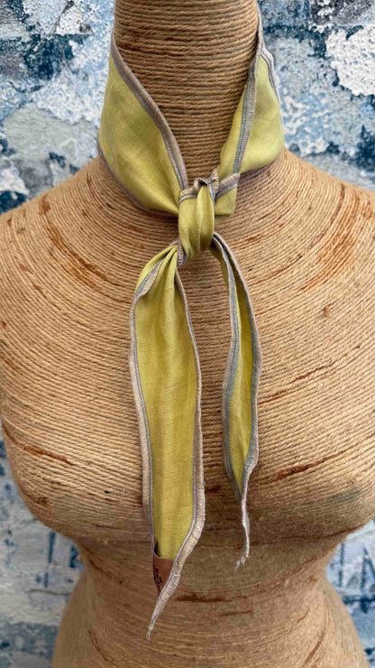 Capri Lemon Snuggles Neck Scarf Late Sunday Afternoon