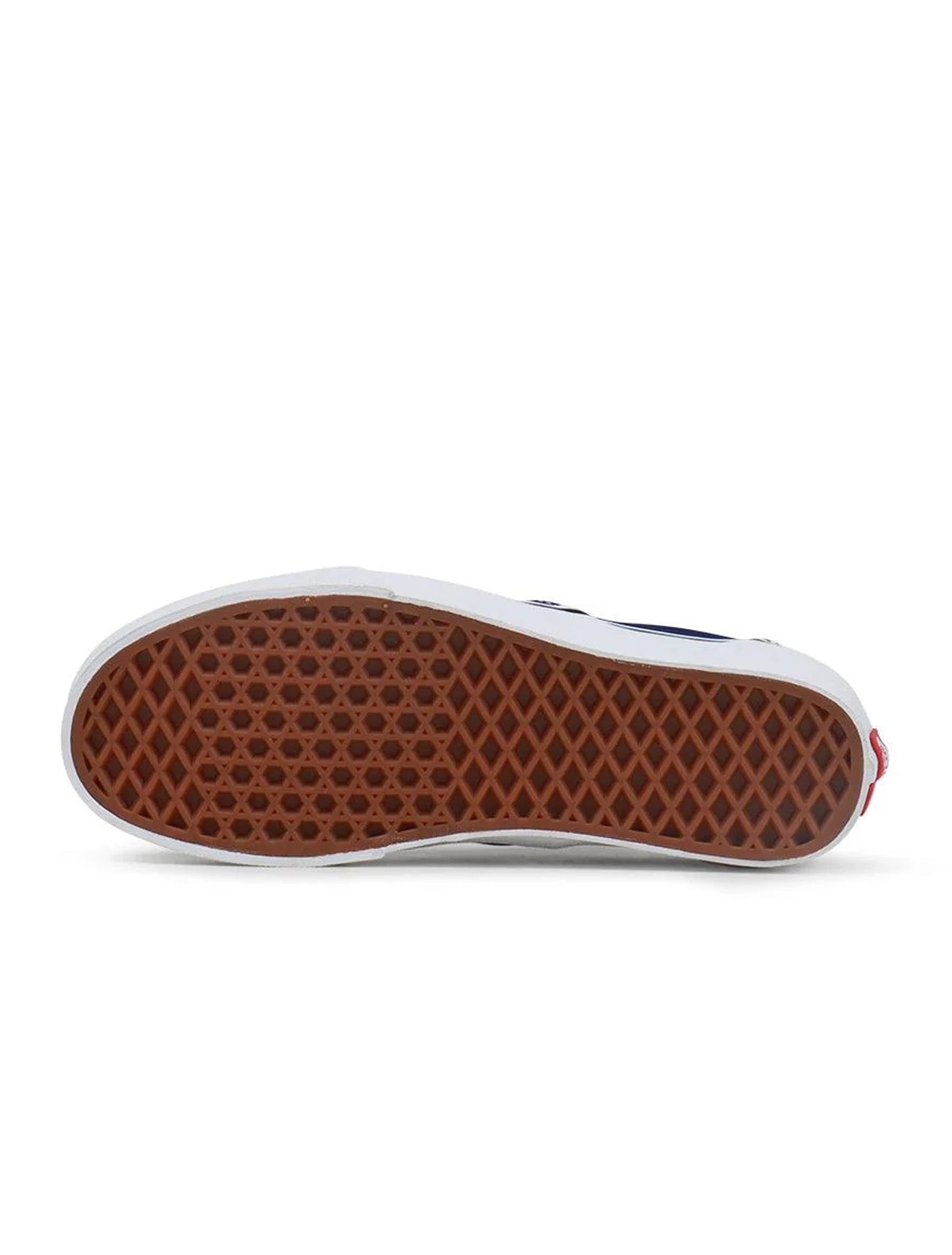 Vans Mens Classic Slip-O - Checkerboard Parisian Night Denim Exchange