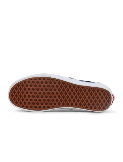Vans Mens Classic Slip-O - Checkerboard Parisian Night Denim Exchange