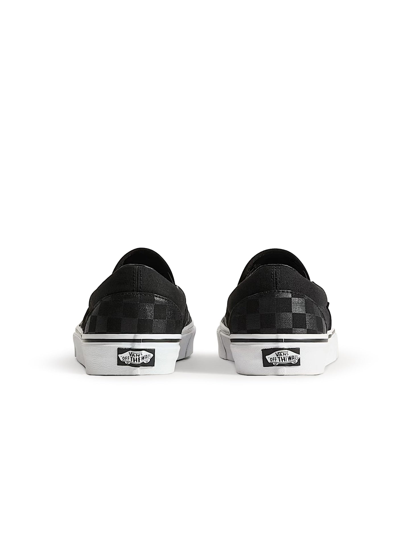 Vans Mens Checkerboard Slip-On - Black Denim Exchange