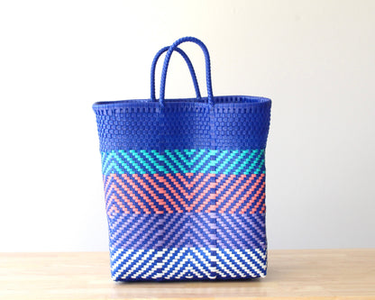 Royal Blue & Colors Tote Bag by MexiMexi MexiMexi