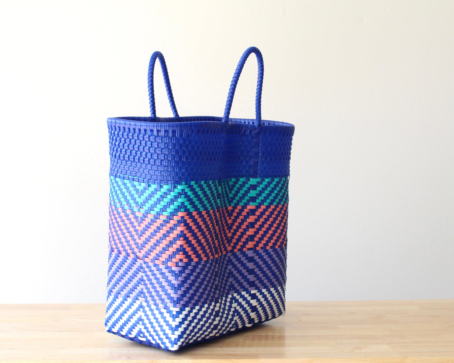 Royal Blue & Colors Tote Bag by MexiMexi MexiMexi