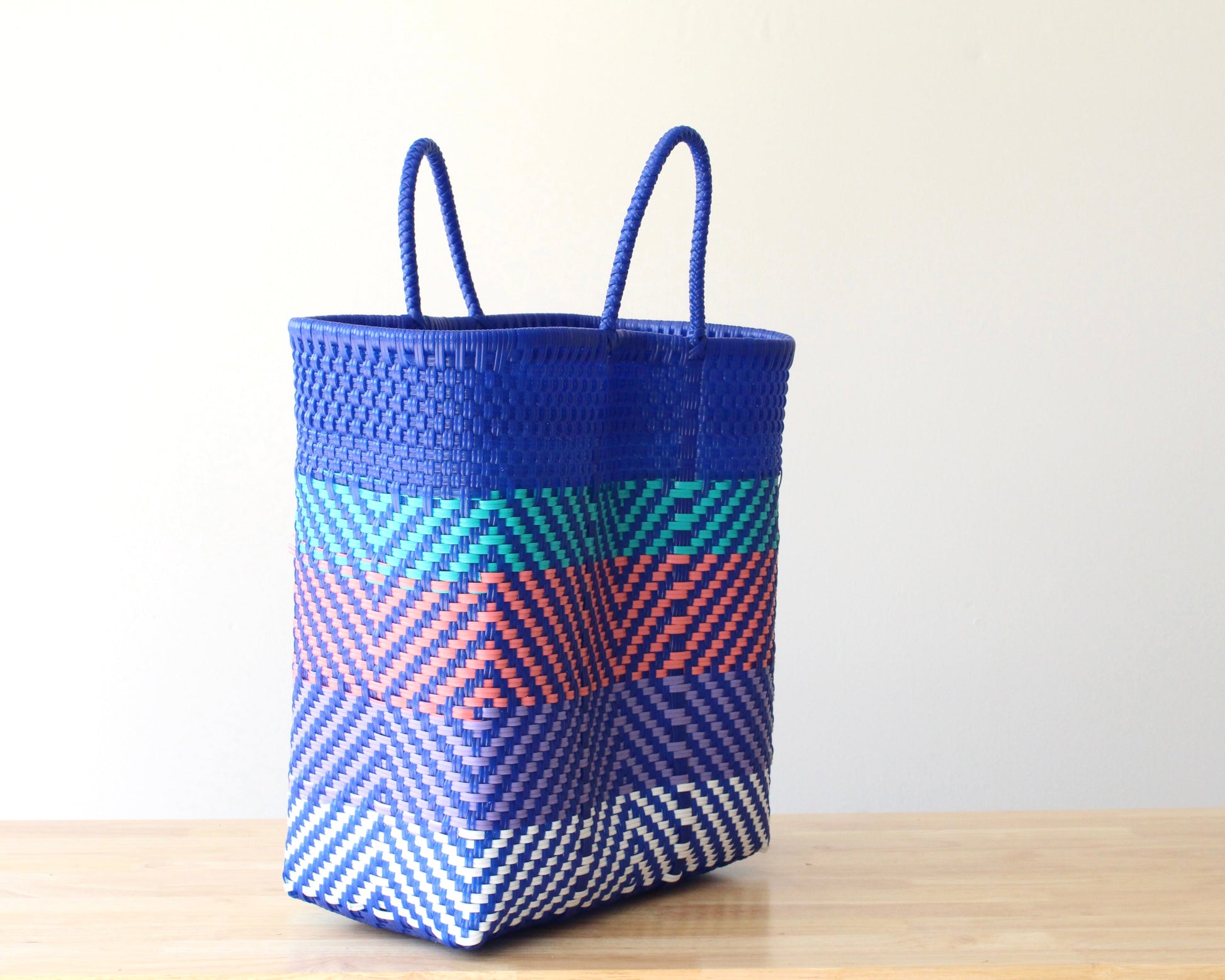 Royal Blue & Colors Tote Bag by MexiMexi MexiMexi