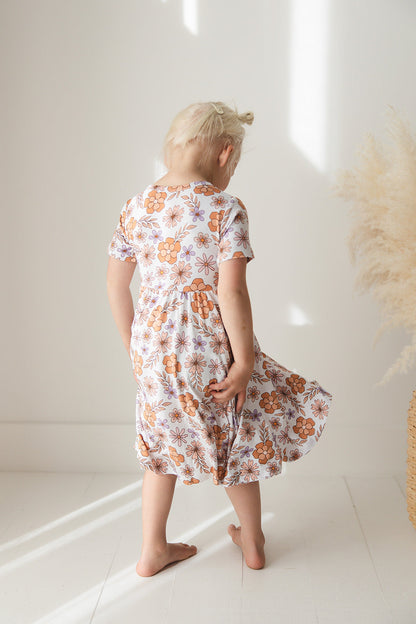 Mabel - Dress Blush Lotus